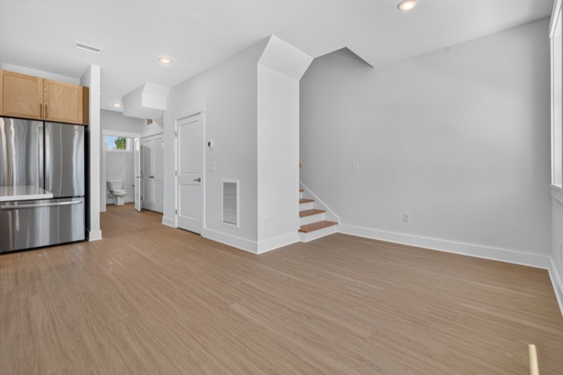 Kitchen & Stair Hall
