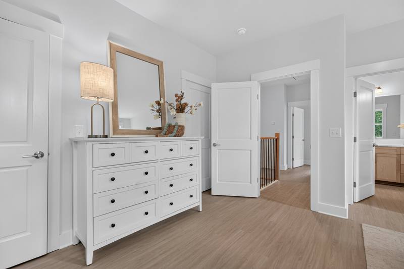 Primary Bedroom, furnished end unit